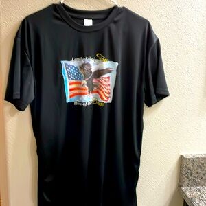 Uncategorized black short sleeved tees Land of the Free, Home of the Brave”.
